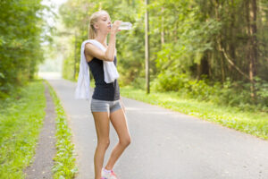 Skinny Doesn't Guarantee Healthy 1 skinny female runner