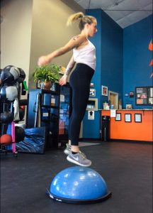 Dynamic Exercises for the Advanced Personal Training Client 2 BosuSquat2