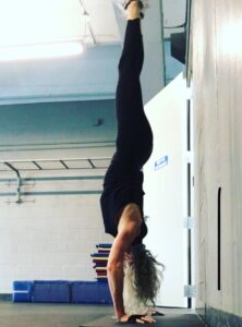 Cindy In Handstand