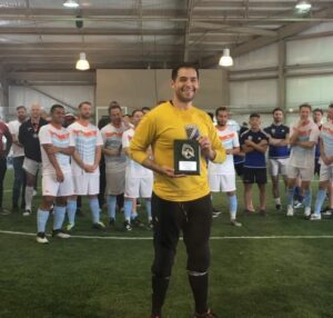 NFPT Trainer Spotlight--David Rodriguez 2 David R Best Goalkeeper Award