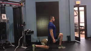 Help Clients Beat a Bad Mood with this 10 Minute Workout 10 lunge