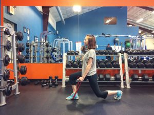 Resistance Band Training - Train Your Clients Without Weights 2 lunge