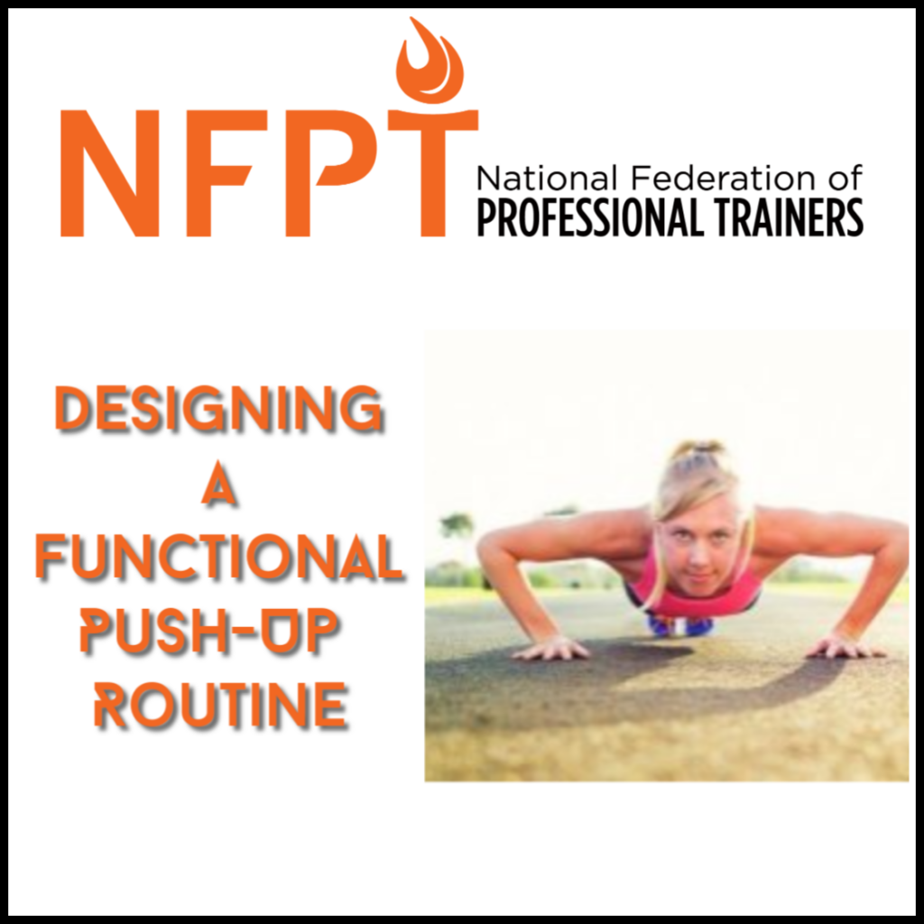NFPT push up routine