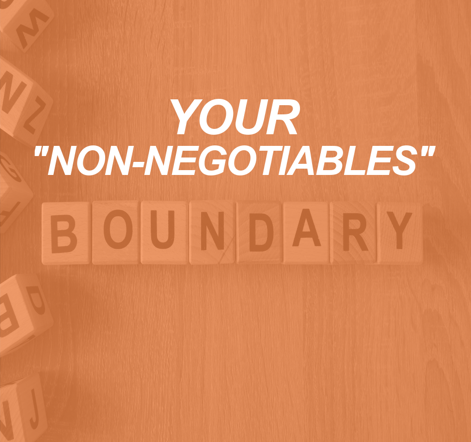 Setting Boundaries: Identifying the Non-Negotiables for Your Personal Training Business 1 NONGETOTIABLES