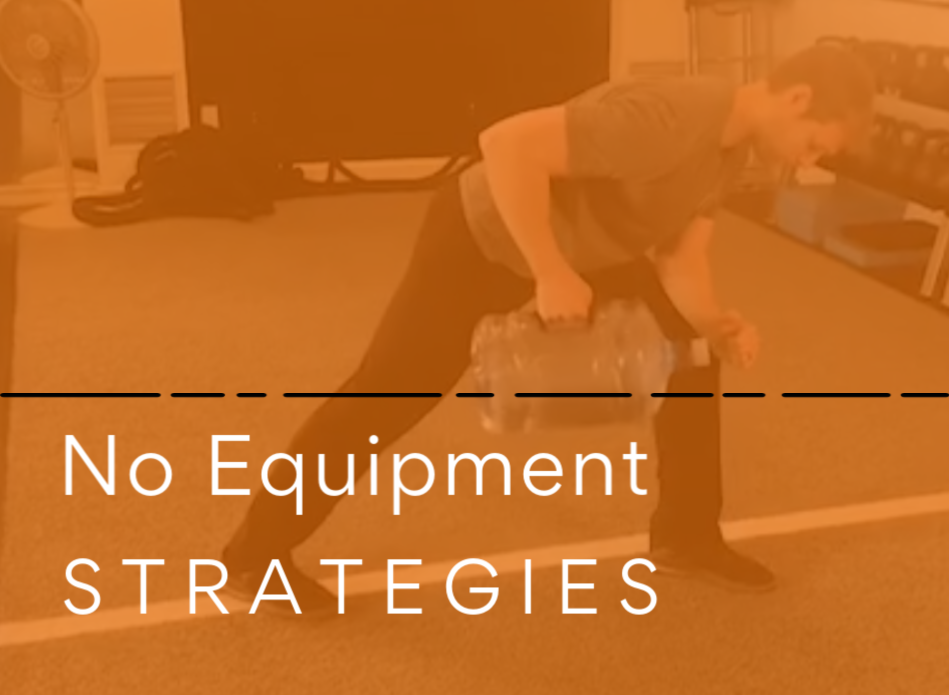 No Gym Equipment? Three Training Strategies for Fitness Clients 6 No equipment