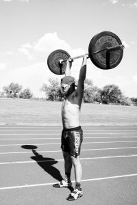 How to Create Fitness Photos and Graphics for Social Media 2 barbell