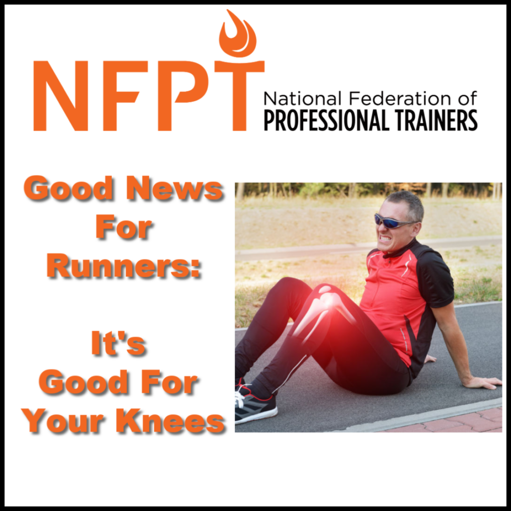 Good News for Runners: It's Good for Your Knees 16 Runners Knees