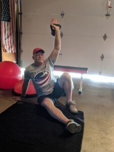 Dave Frost--NFPT Personal Trainer Spotlight 4 Turkish Get Up step 2