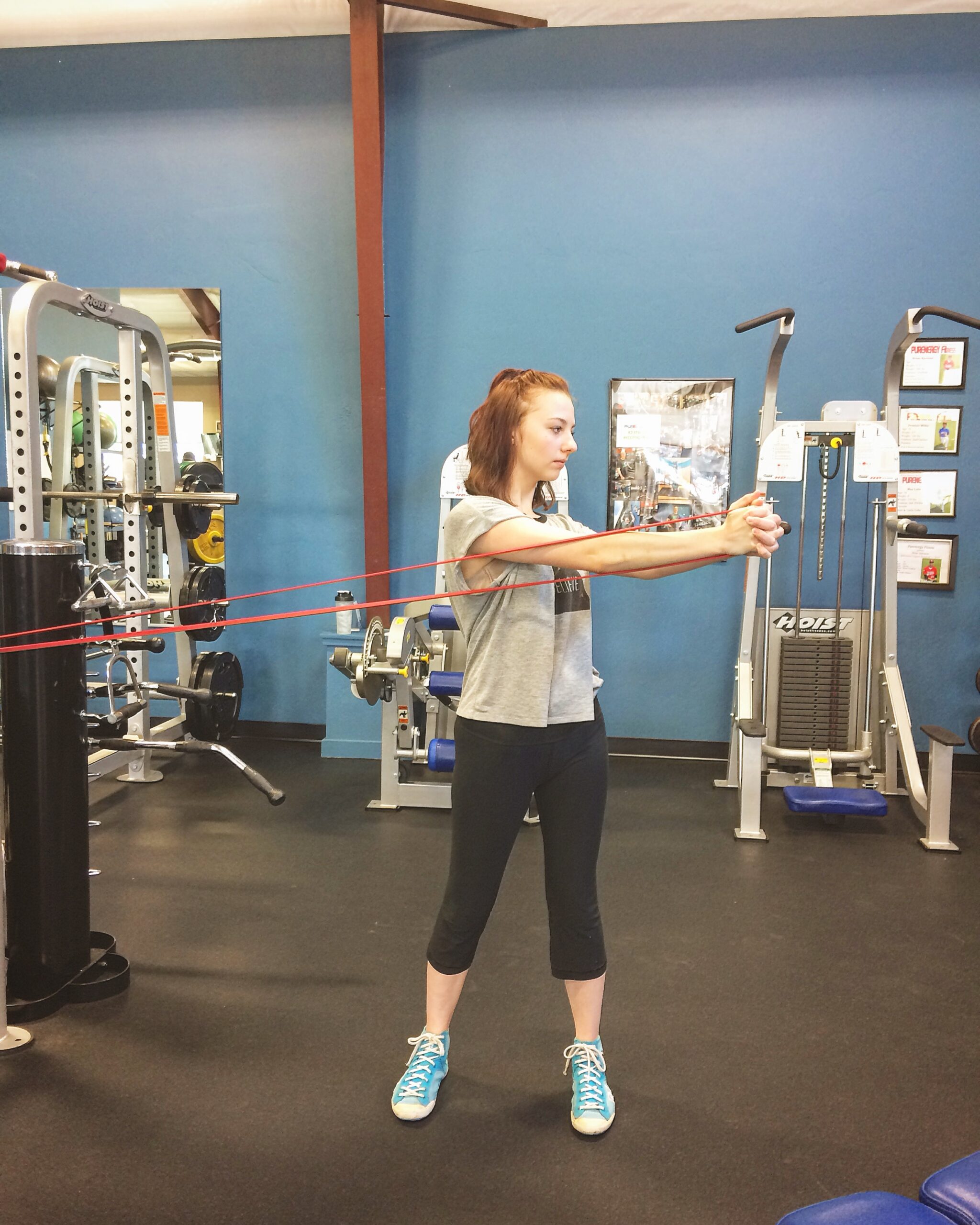 Resistance Band Training - Train Your Clients Without Weights 6 exercise