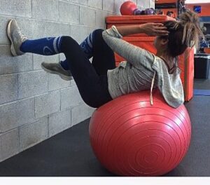 Dynamic Exercises for the Advanced Personal Training Client 5 Ballbicycle2