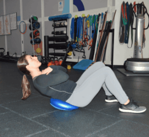 How to do Dyna Disc Crunches 2 dyna2