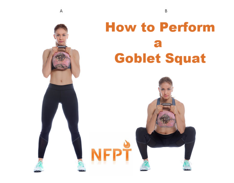 How to Perform a Goblet Squat 4 goblet squat2
