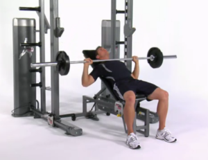 Incline Bench (Straight Bar) 1 Incline Bench Press Start