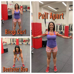 5 Upper Body Resistance Band Exercises for the Busy Summer Client 1 Resistancebands