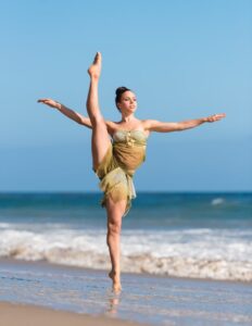 Training a Dancer 1 Side Extension
