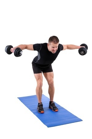 Bent Over Lateral Dumbbell Raises