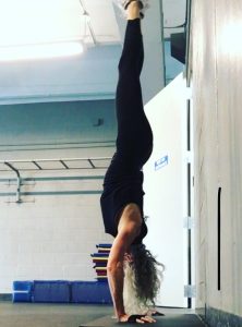 Cindy In Handstand