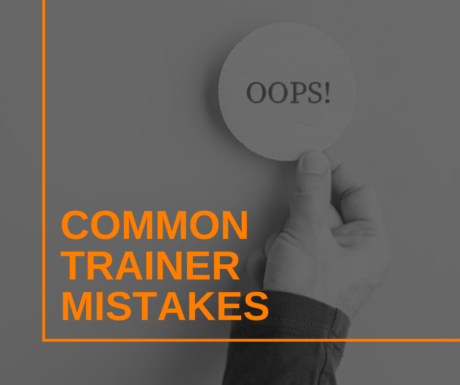 Featured Image Common Trainer Mistakes