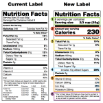 nutrition label