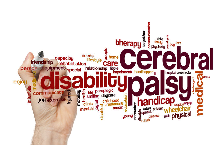 Cerebral Palsy Word Cloud Concept