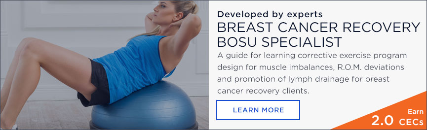Breast Cancer Recovery Bosu Specialist course