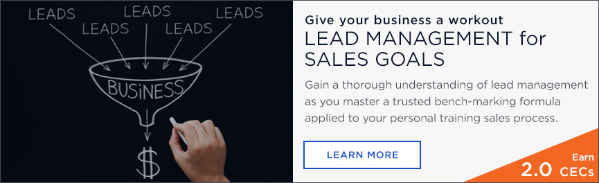 Lead Management for Sales Goals course